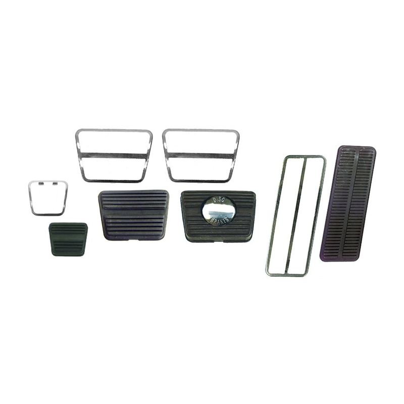 1969-71 GM Manual Trans w/Disc Pedal Pads with Trim
