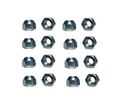7/16-20 Original Style Lug Nuts w/ Diamond Marking 20-Piece Kit