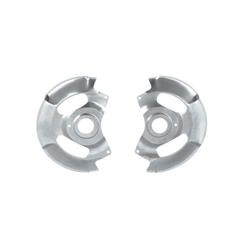 Front Disc Brake Backing Plate Pair; 1970-81 Camaro; 1970-81 Firebird; 1975-79 Nova