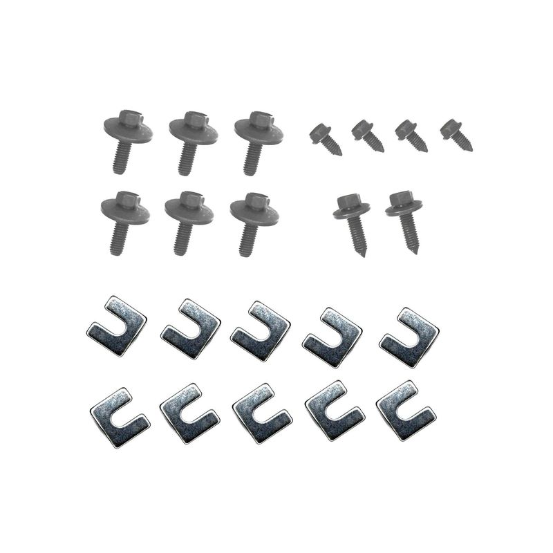 1967-69 Camaro; 1967-69 Firebird; Front Fender Bolt Kit;  22-Piece Kit