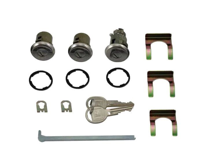 1969 Camaro; 1969 Firebird Door and Trunk Lock Set