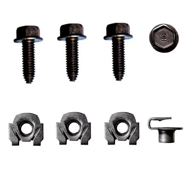 Lower Shock Mount Hardware Kit; 1967-81 Camaro; 1967-81; Firebird; 1966-72 Chevelle; 1960-87 Chevy GMC Truck