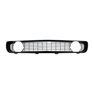 1969 Camaro; Standard Grille with Stainless Trim Installed; Black