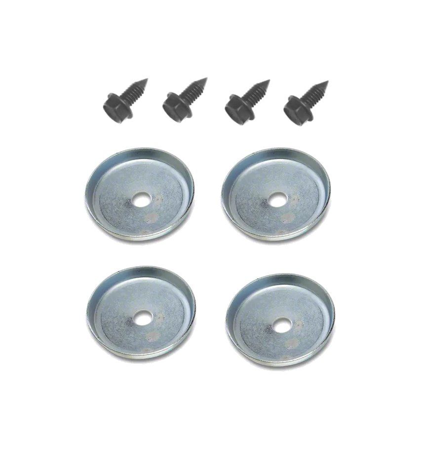 1967-81 Camaro; 1967-81 Firebird; Inner Fender Cup Washers and Bolts;  8 Piece Kit