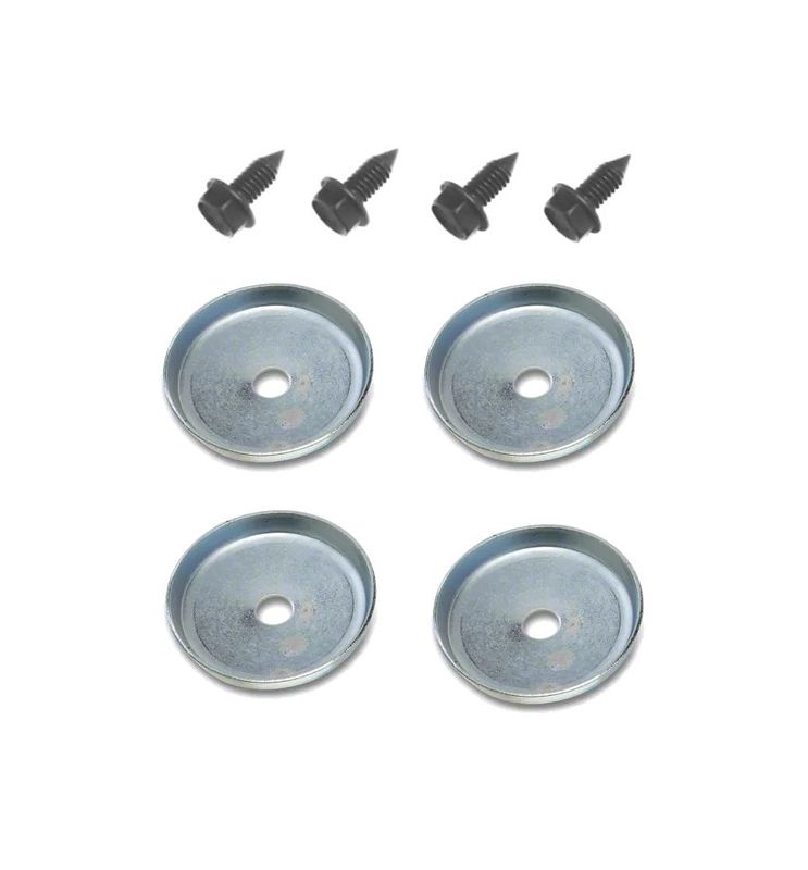 1967-81 Camaro; 1967-81 Firebird; Inner Fender Cup Washers and Bolts;  8 Piece Kit