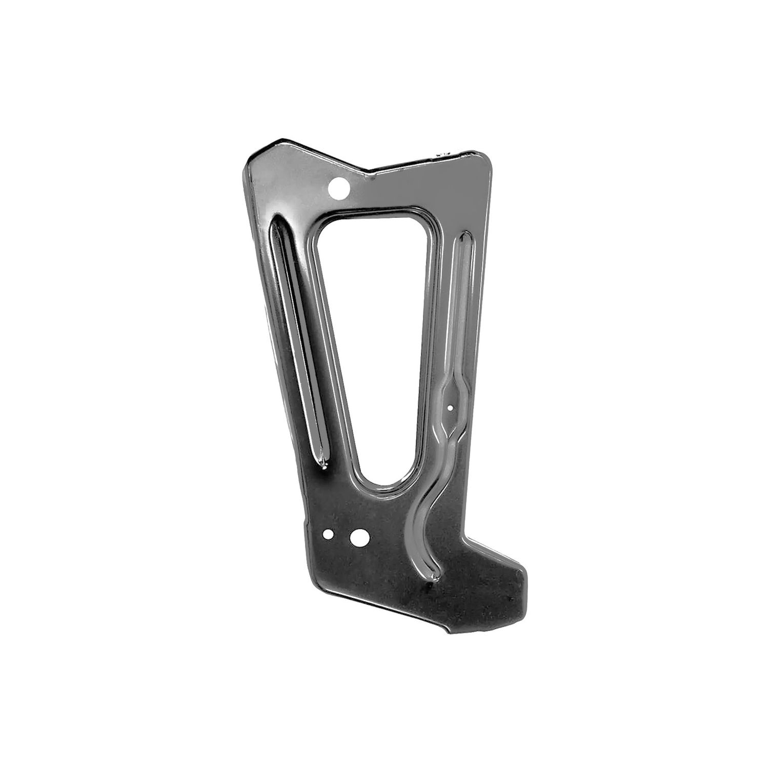 1970-73 Camaro; Steel Hood Latch Support; Black