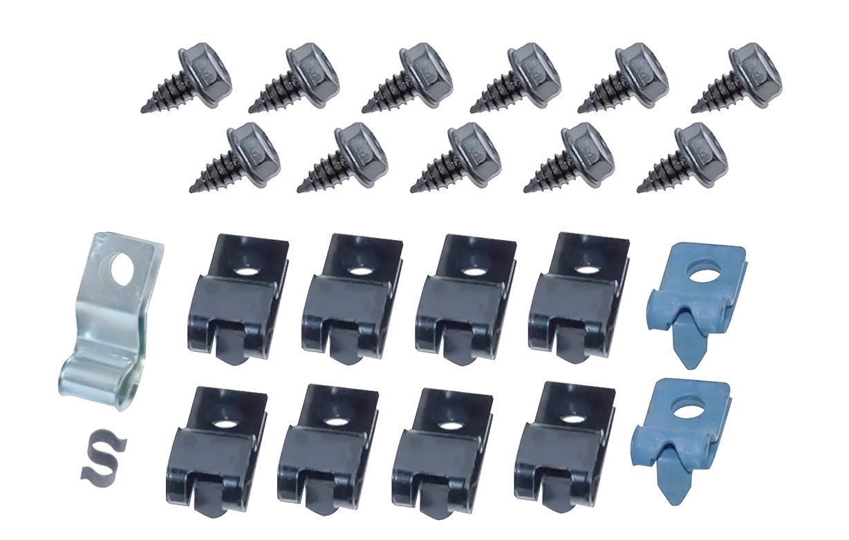 1974-81 Camaro Brake Line Clips - 22 Piece Kit