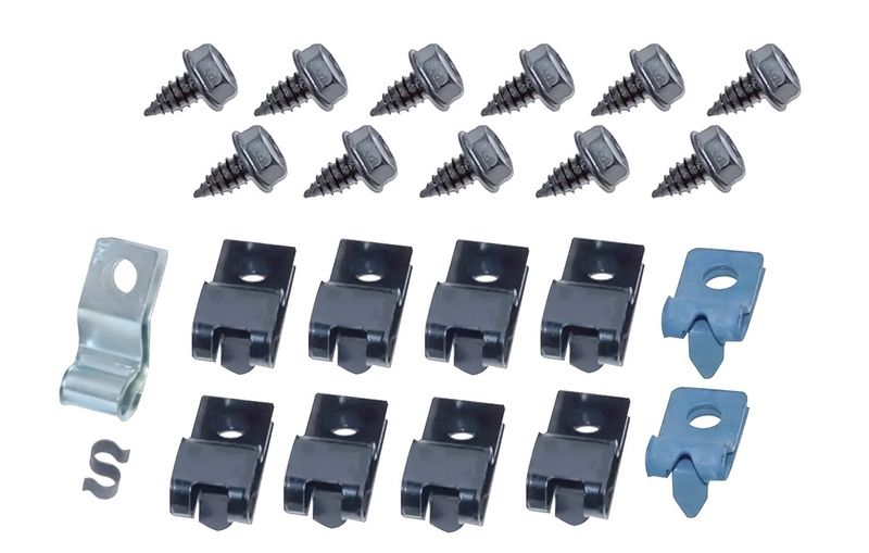 1974-81 Camaro Brake Line Clips - 22 Piece Kit