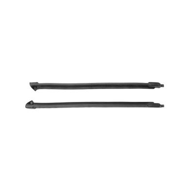 1967 Camaro; 1967 Firebird Convertible A-Pillar Post Weatherstrip Pair w/ Mounting Screws