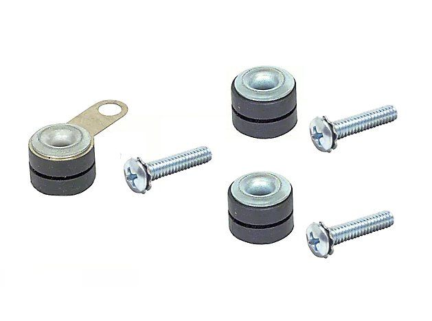 Wiper Motor Bushings with Ground Strap &amp; Hardware; 1964-72 Chevelle; 1967-81 Camaro;  1967-81 Firebird; 1978-1987 Chevy Pickup