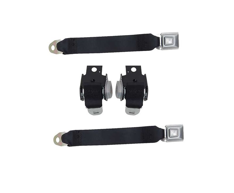 1974-81 Camaro; 1974-81 Firebird; 1974-79 Nova; Rear Seats Rear; Black