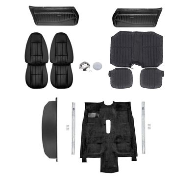1980-81 Camaro Coupe Standard Interior Kit - Black