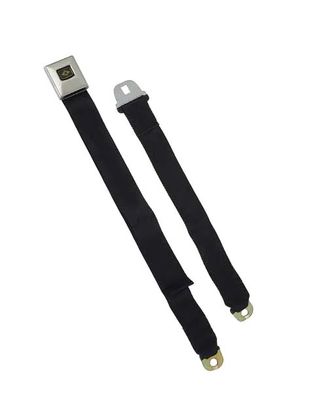 1967 Camaro Firebird Deluxe Rear Seat Belts with Starburst ( Does One Seat)