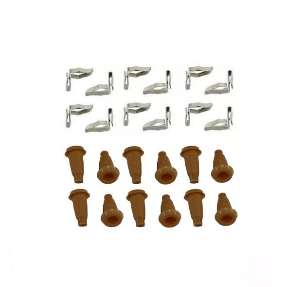 1967-81 GM Door Panel Plug &amp; Clip Set - 24-pc