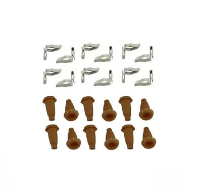 1967-81 GM Door Panel Plug &amp; Clip Set - 24-pc