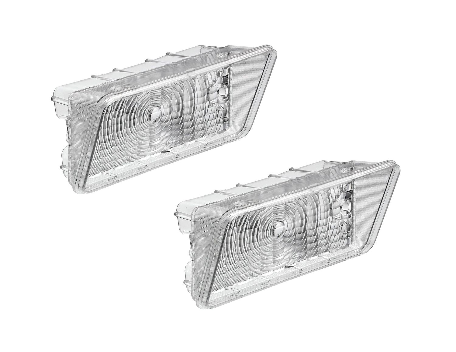 1970 Chevelle SS; Park Light Lens; Clear; Pair