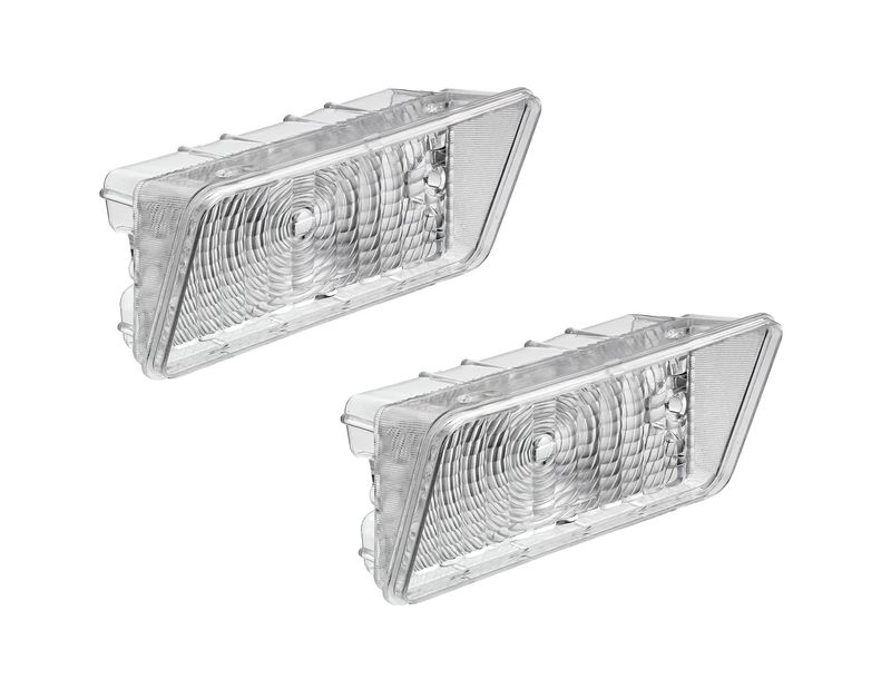 1970 Chevelle SS; Park Light Lens; Clear; Pair