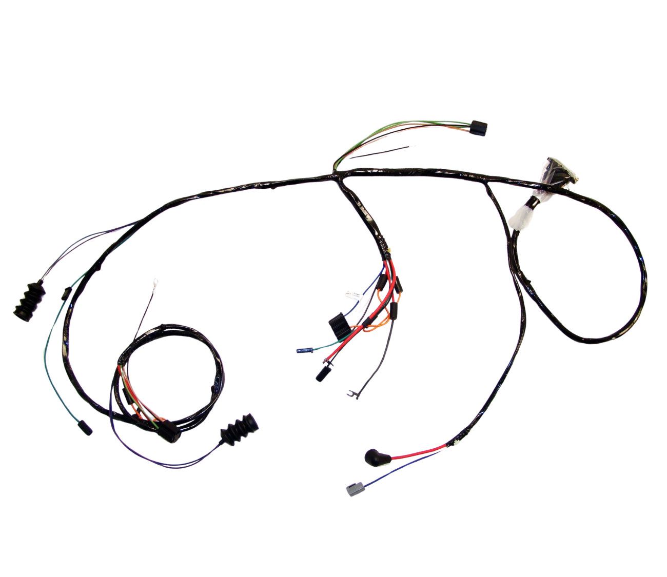 1967 Camaro Front Light Harness with Factory Gauges