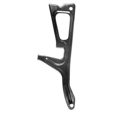 1966 Chevelle; Steel Hood Latch Support; Black