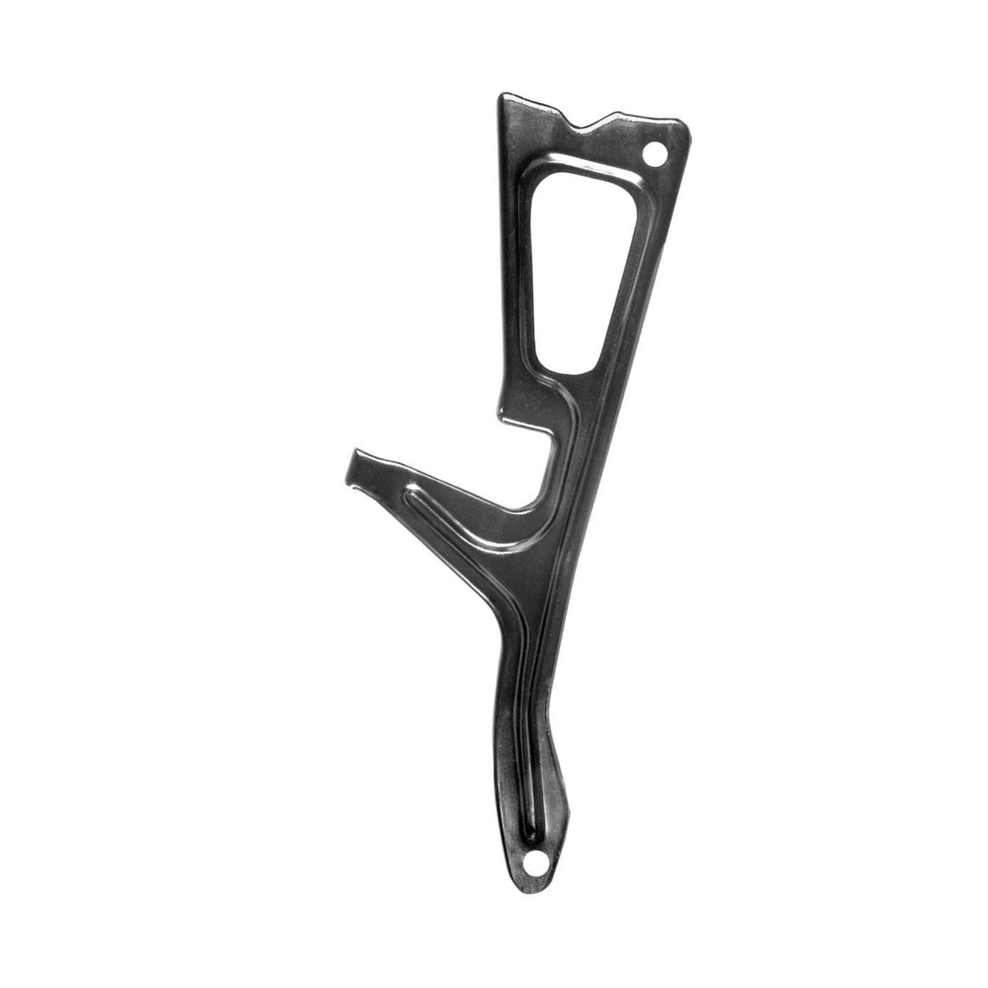 1967 Chevelle; Steel Hood Latch Support; Black