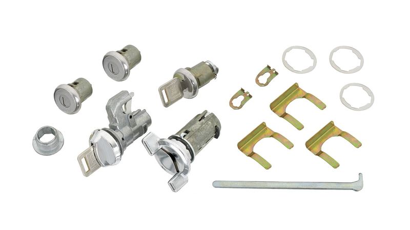 1970-77 Chevelle Complete Door, Ignition, Trunk, Glove Box Lock Set
