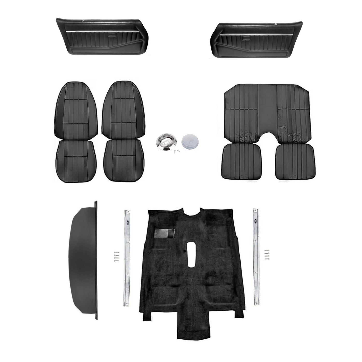1978 Camaro Standard Interior Kit - Black