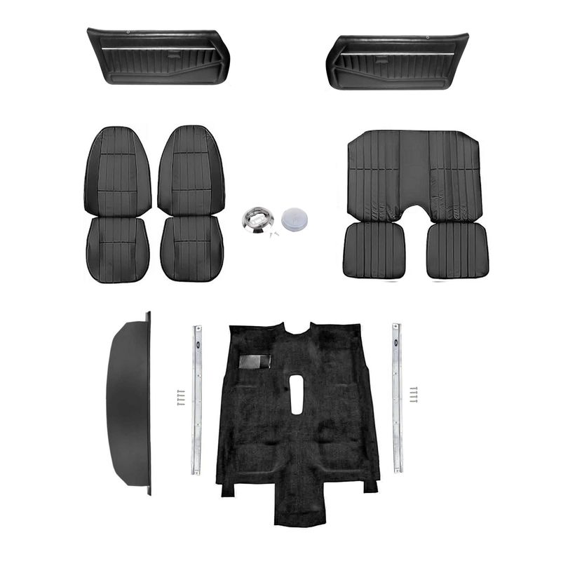 1978 Camaro Standard Interior Kit - Black