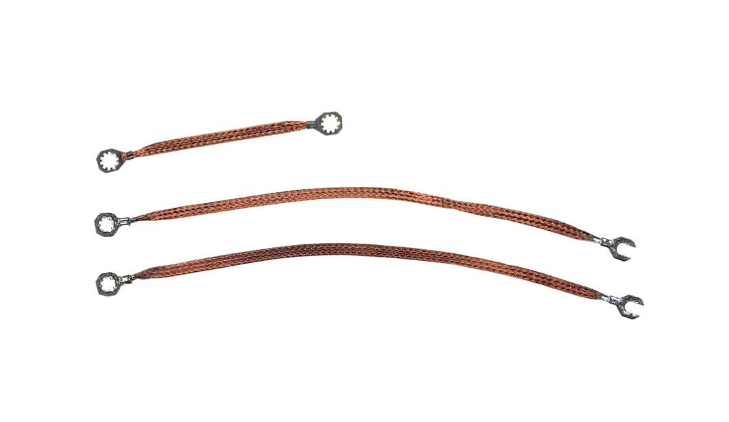 1969 Camaro; 1969  Nova;  Engine Ground Strap 3-Piece Kit