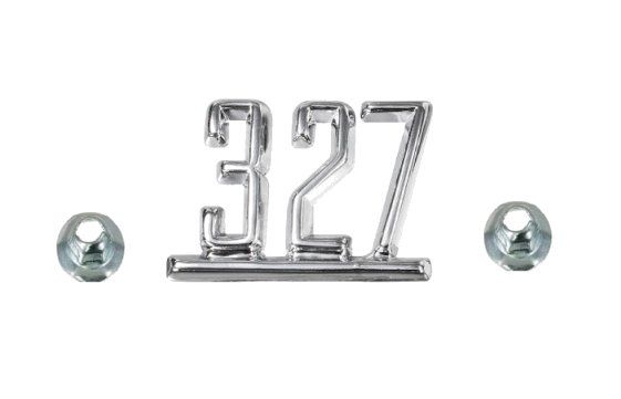 1965-67 Chevelle; 1967 Camaro; Fender Emblem 327; Each