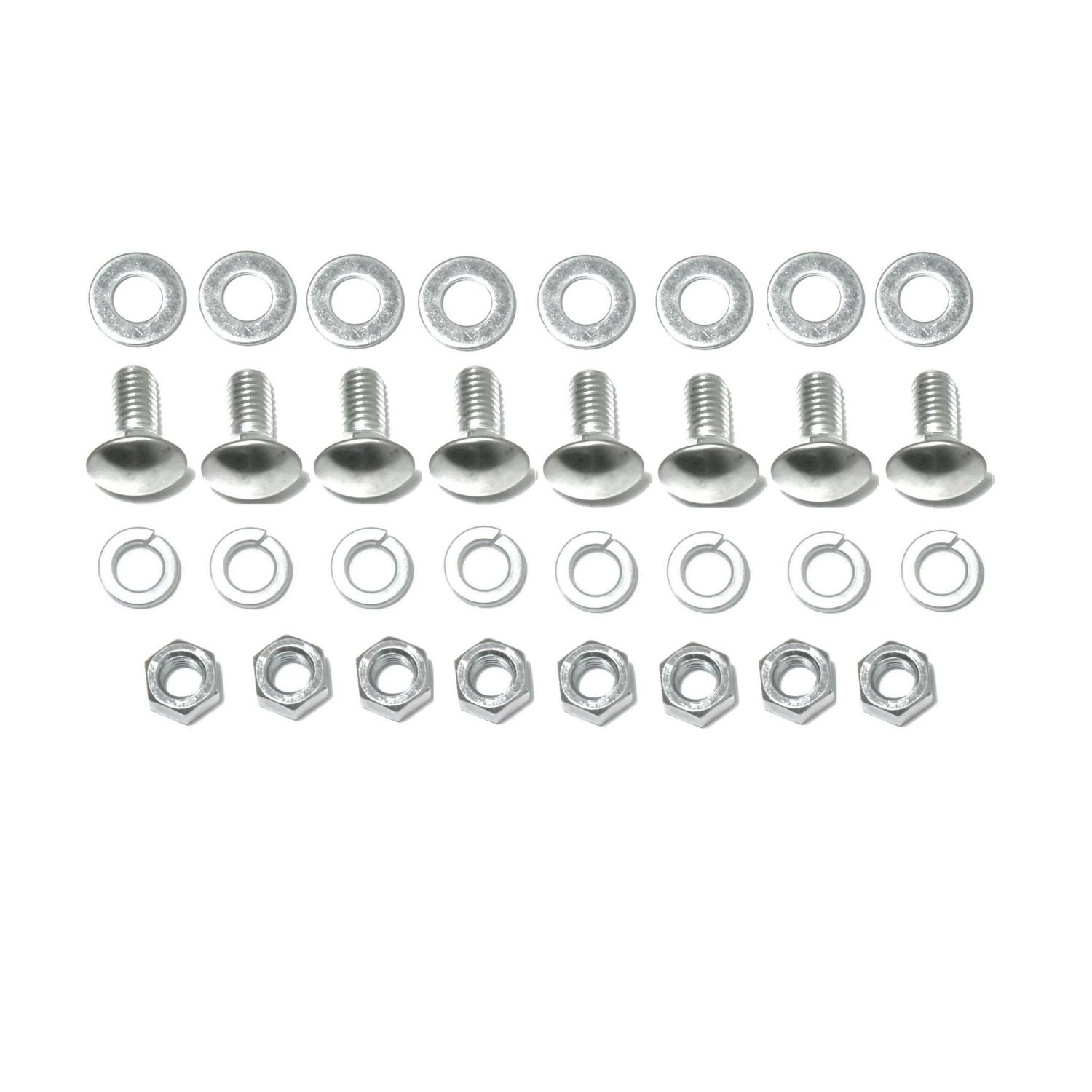 1970-72 Chevelle; 1970-72  El Camino; 1968-72; Nova Front Bumper Bolts; 32-Pc