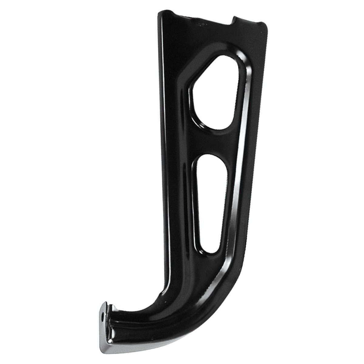 1971-72 Chevelle; Steel Hood Latch Support; Black