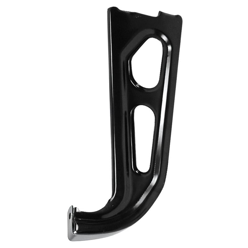 1971-72 Chevelle; Steel Hood Latch Support; Black