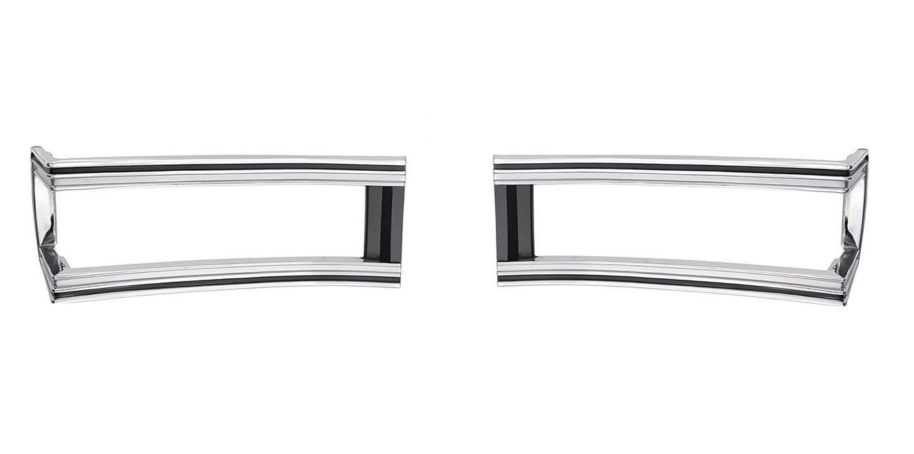 1968 Chevelle Tail Light Bezel LH and RH; Pair