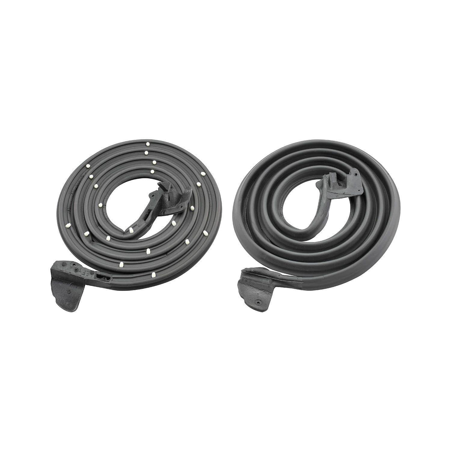 1966-67 Chevelle Door Seal w/ Clips - Pair