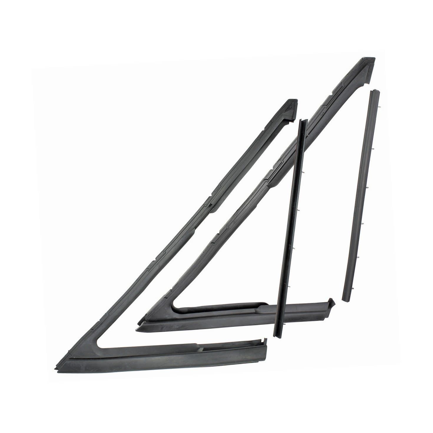 1966-67 Chevelle Coupe and Convertible Vent Frame Seals; Pair
