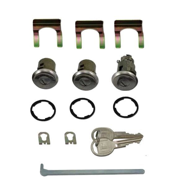 1968-72 Chevelle 1968-72 Nova Door &amp; Trunk lock Set