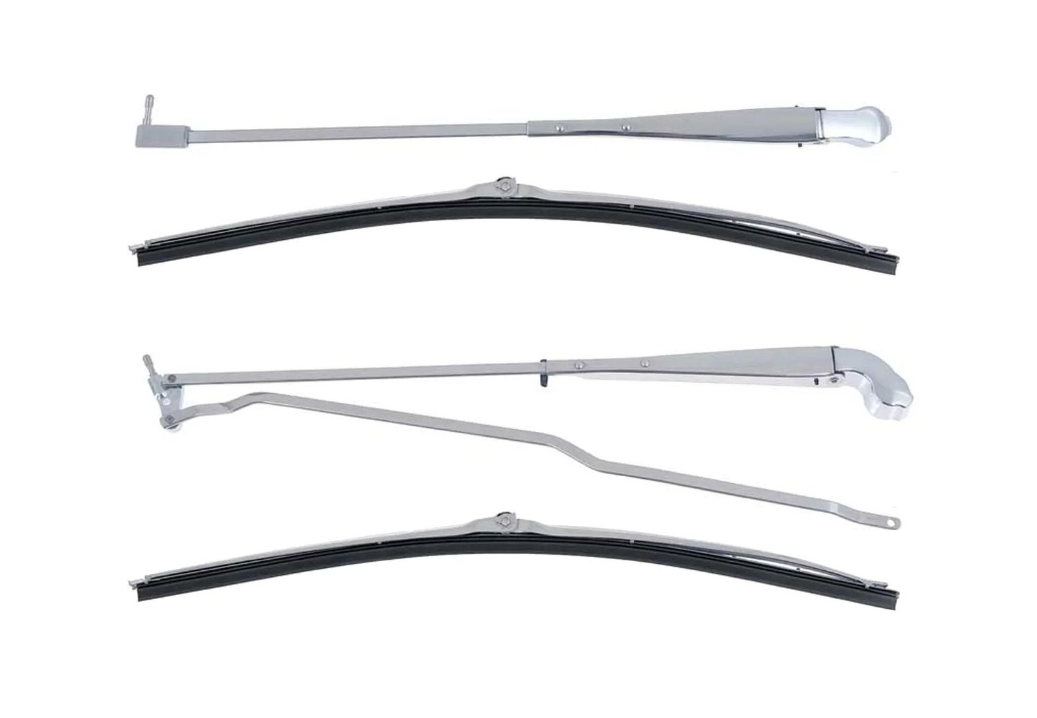 1970-81 Camaro; 1970-81 Firebird; Concealed Wiper Arms and Blade Kit; Stainless