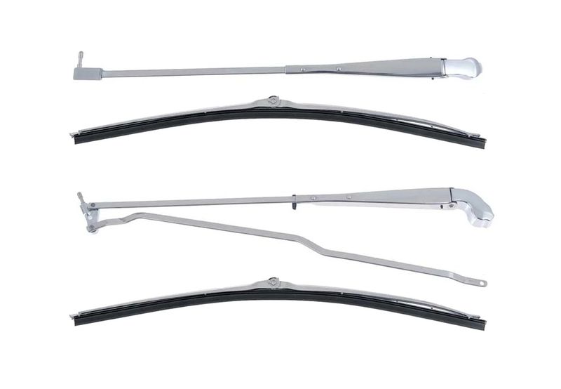 1970-81 Camaro; 1970-81 Firebird; Concealed Wiper Arms and Blade Kit; Stainless