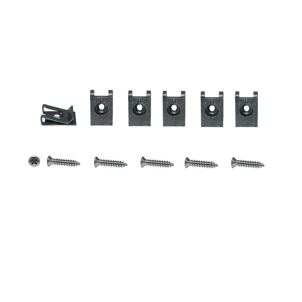 1974-77 Camaro; Stainless Chrome Headlight Bezel Mounting Kit