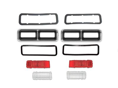 1968 Camaro Tail Light Bezel &amp; Standard Lens Kit
