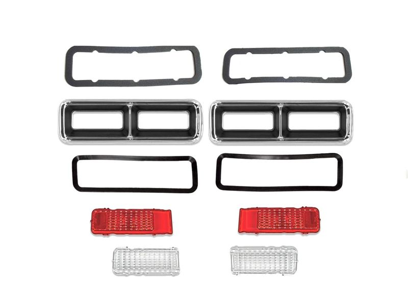 1968 Camaro Tail Light Bezel &amp; Standard Lens Kit