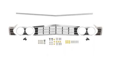 1967 Chevelle SS Grille Kit with Mounting Hardware