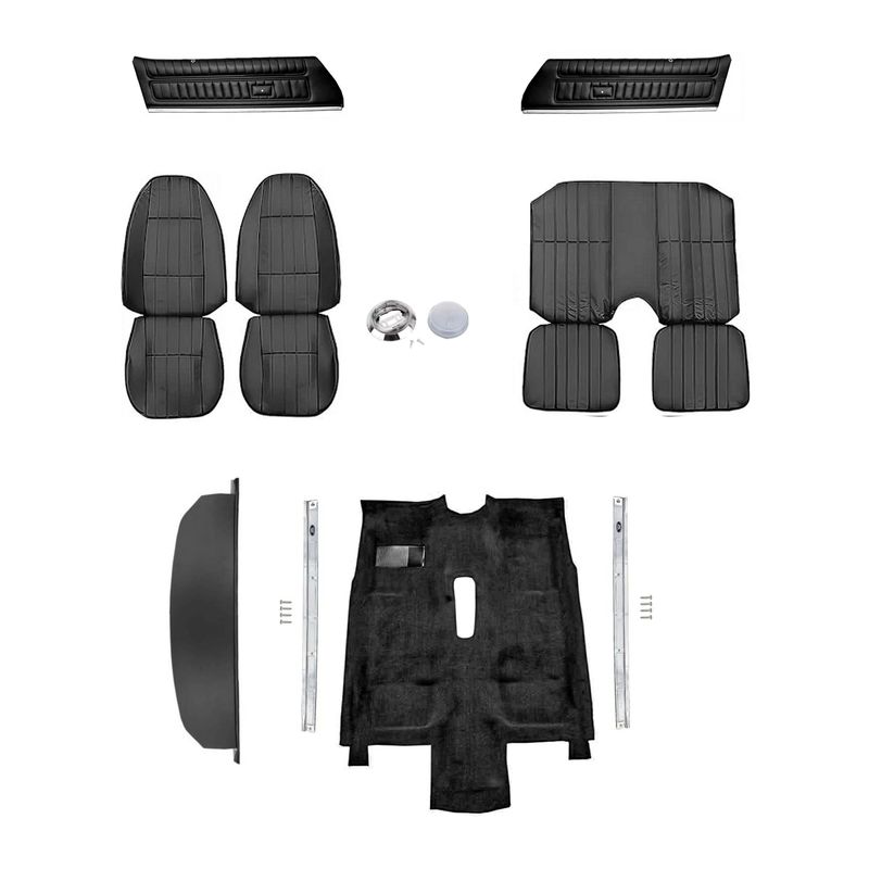 1977 Camaro Standard Interior Kit - Black