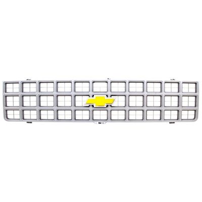 Argent Gray Grille w/Foil Bowtie Emblem 1980 Chevy Truck, C/K 10