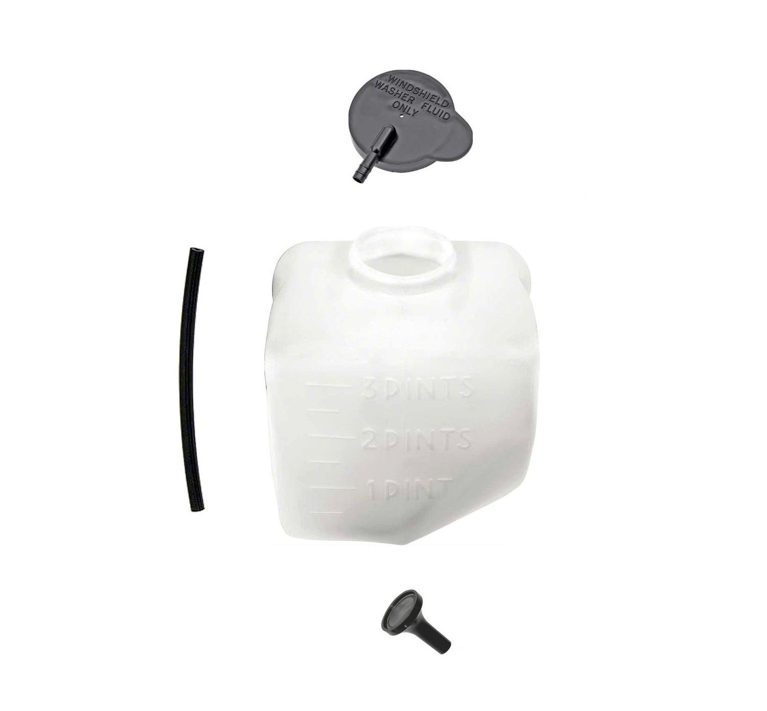 1967-69 Camaro Firebird; 64-69 Chevelle Washer Jar Kit (No Bracket)