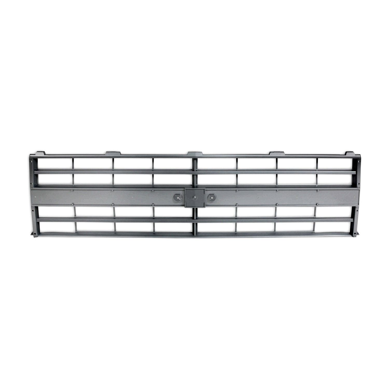 Dual Lamps Argent Grille w/Emblem Mount 1985-88 Chevy Truck, C/K 10 Premium Quality