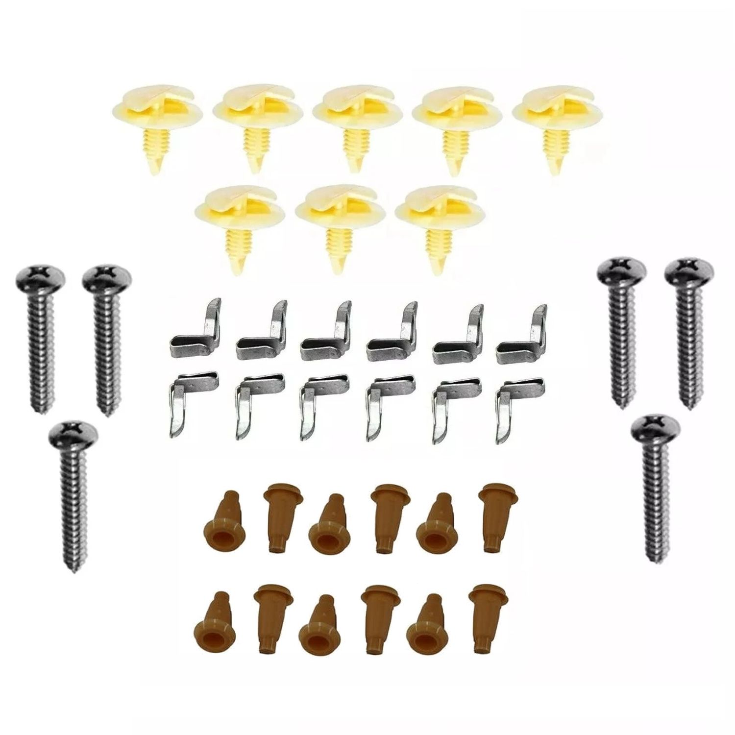 1978-81 Camaro; 1978-81 Firebird Door Panel and Armrest Hardware Kit- 38 PC