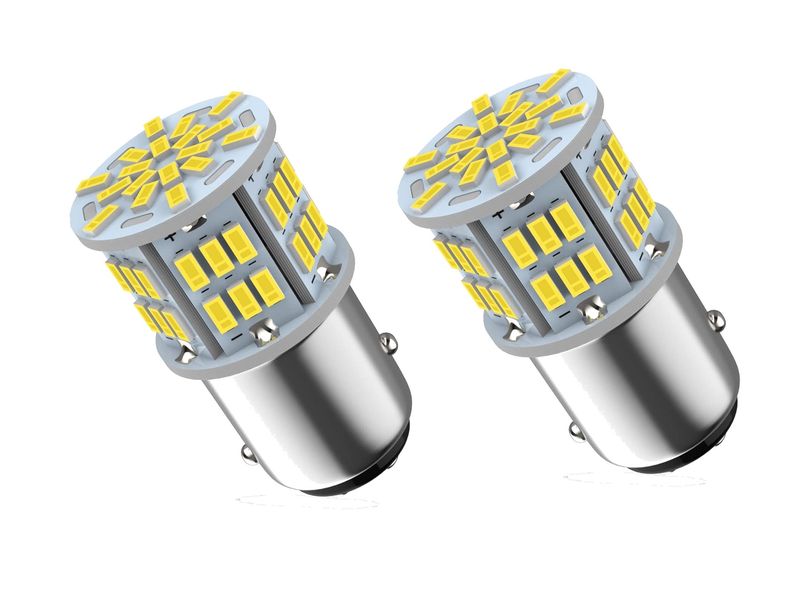 LED 1157  Clear Bulb - Tail/Stop Lamp &amp; Park /Turn Lamp - Pair