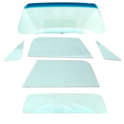 Tinted Glass Kit, 6-Pieces; 1973-75 Chevy GMC Pickup Truck C / K