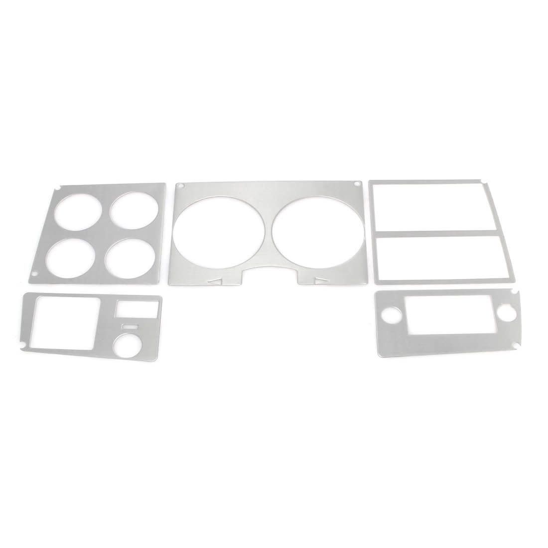 Dash Bezel Trim Brushed Aluminum 1978-80 Chevy Truck C/K 10 w/ AC